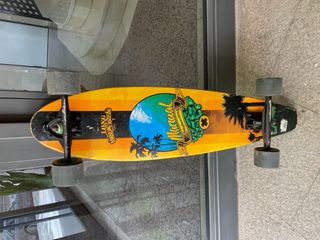 longboard skate Manual