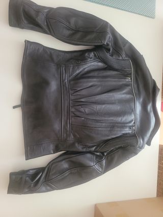 Chaqueta moto mujer