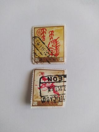 L ~ 55.~ SELLOS DE ESPAÑA (15).