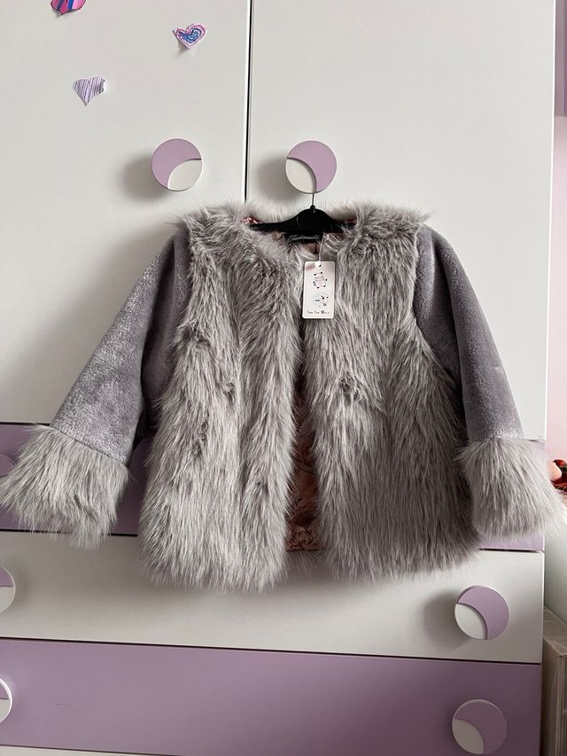 Pelliccia sintetica bambina