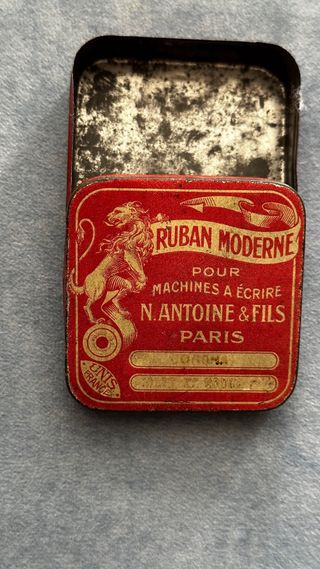 Cajas cinta maquinas escribir