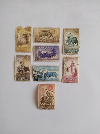 L ~ 56.~ SELLOS DE ESPAÑA (8).