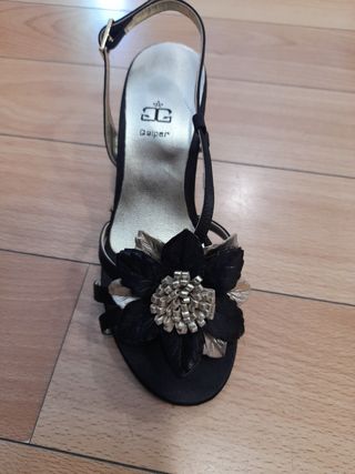 Sandalias de tacón de fiesta 