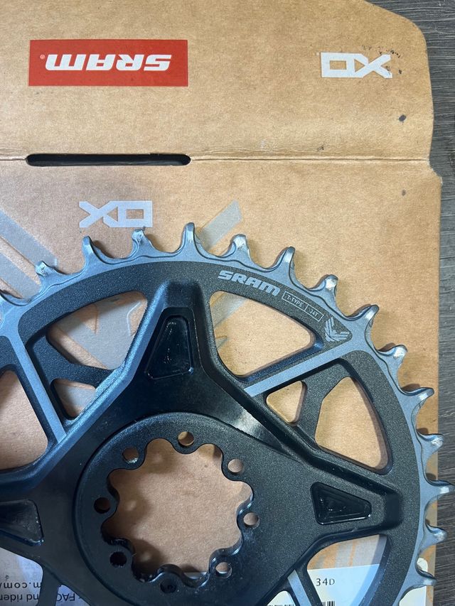 Plato. Sram T-Type 34T 3mm offset