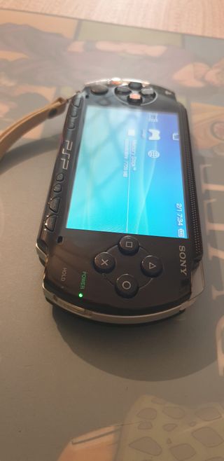 Pack de PSP 1000 Negra Fat 