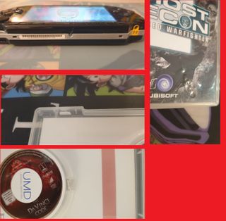 Pack de PSP 1000 Negra Fat 