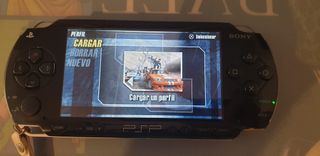 Pack de PSP 1000 Negra Fat 