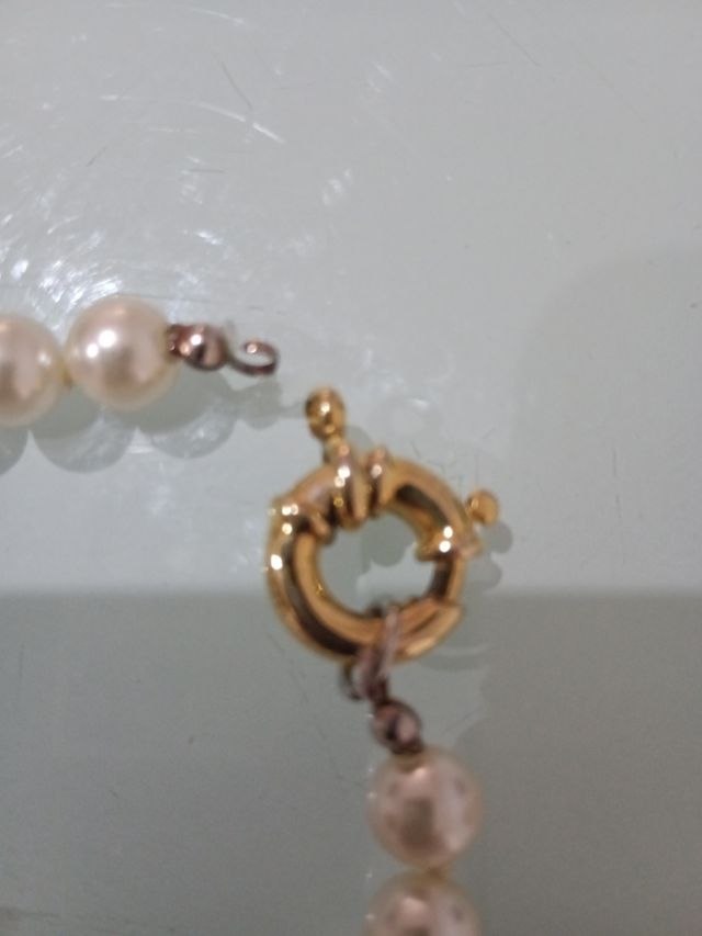 Pulsera fallera perlas