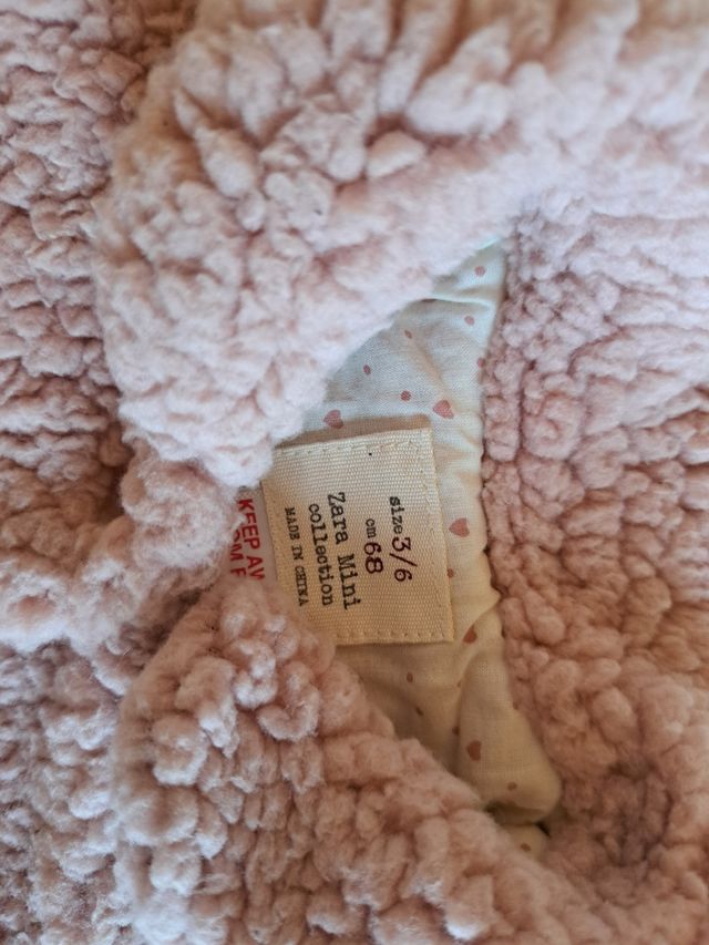 Abrigo borrego Zara 6 meses