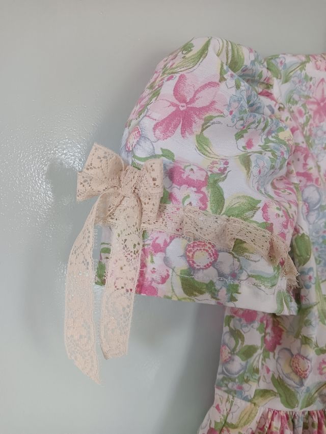 Vestido vintage niña 3 años.