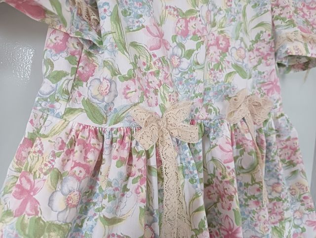 Vestido vintage niña 3 años.