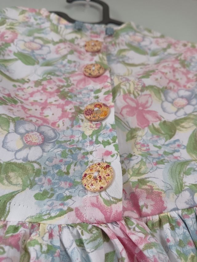 Vestido vintage niña 3 años.