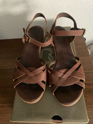 Sandalias cuña Timberland T.40
