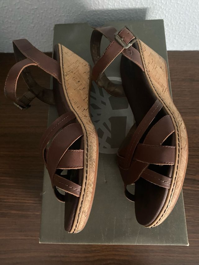 Sandalias cuña Timberland T.40