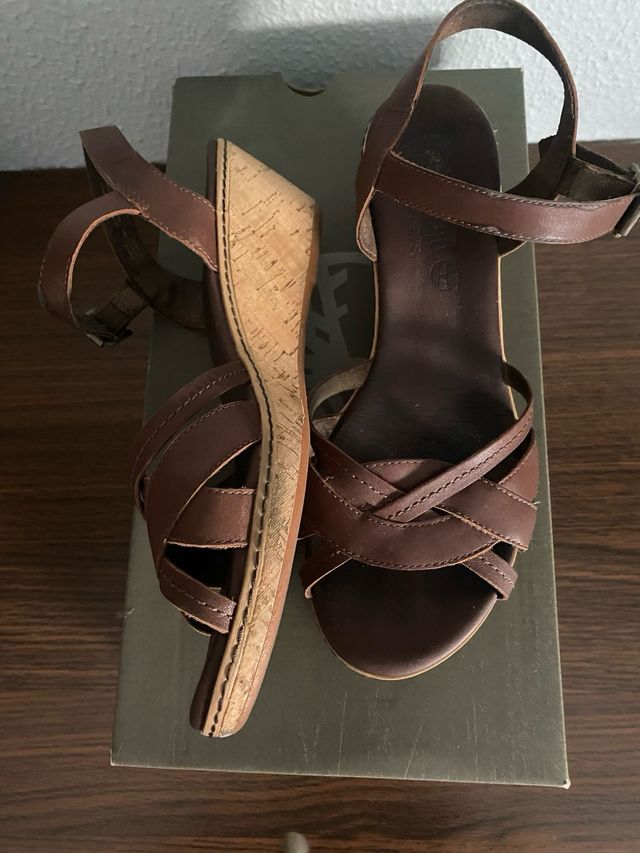 Sandalias cuña Timberland T.40