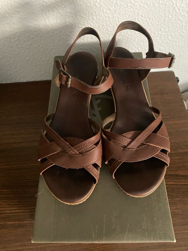 Sandalias cuña Timberland T.40