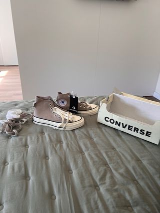 Converse grey/beige