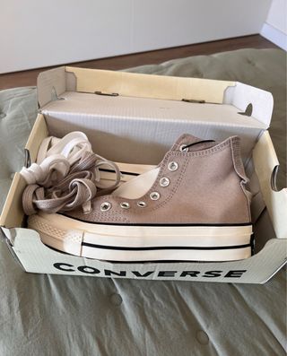Converse grey/beige
