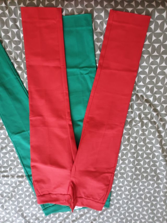 2 pantalones traje mujer Mango t36