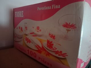 Vajilla porcelana 
