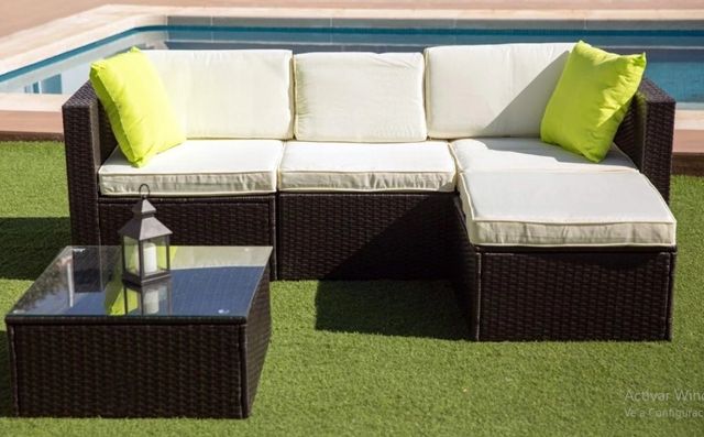 JUEGO DE TERRAZA RATTAN