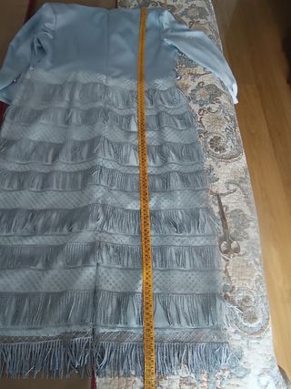 Vestido de Sonia Peña, Estola y zapatos a juego