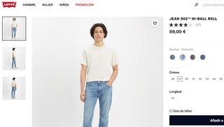 Vaqueros LEVI'S 502™ Hi-Ball Pantalones