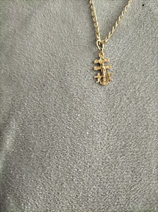 Cadena de oro y esclava