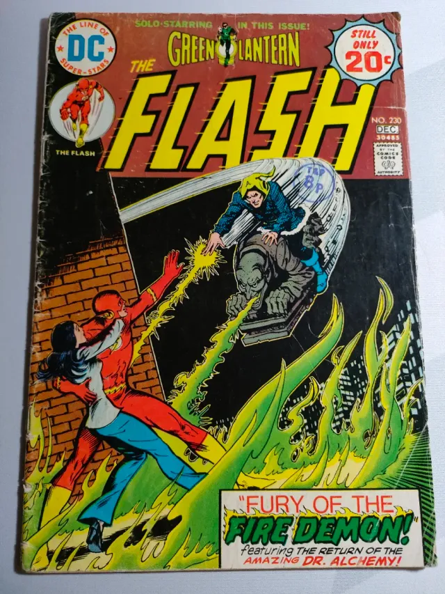 THE FLASH #228 #229 #230 USA 1974 DC COMICS