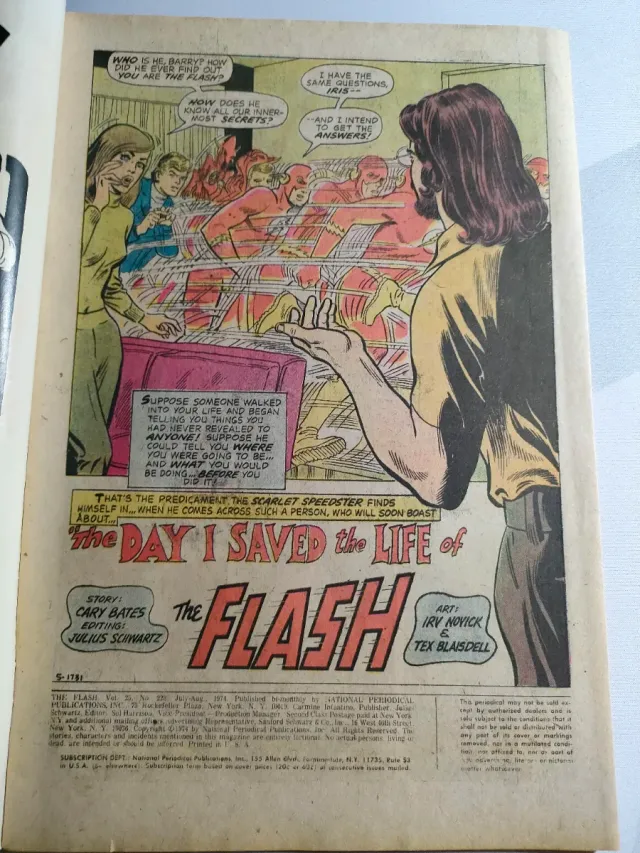 THE FLASH #228 #229 #230 USA 1974 DC COMICS
