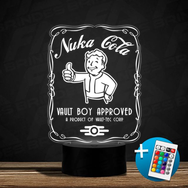 Candeeiro LED - Fallout