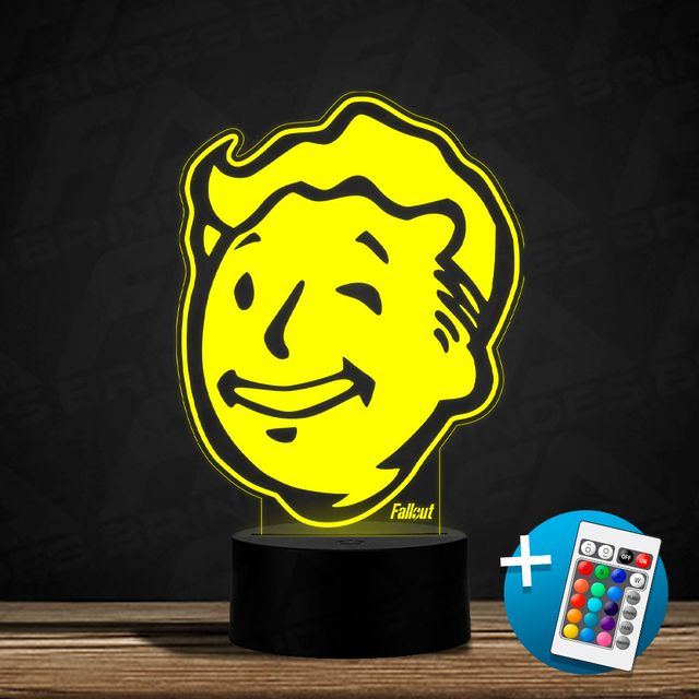 Candeeiro LED - Fallout