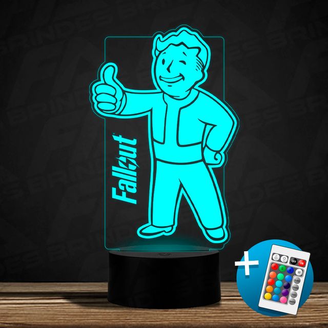 Candeeiro LED - Fallout