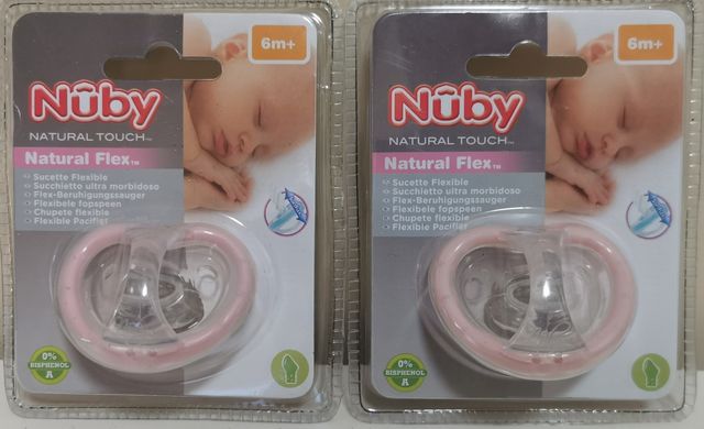 2 Succhietto ciuccio nuby 6m+