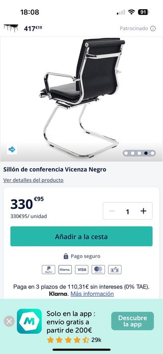 Sedia da conferenza
