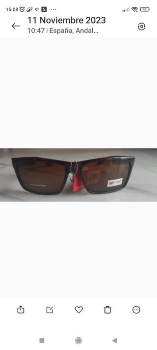 Gafas sol polarizadas 