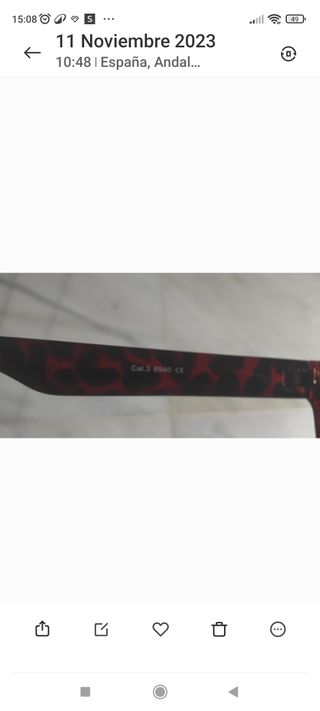 Gafas sol polarizadas 