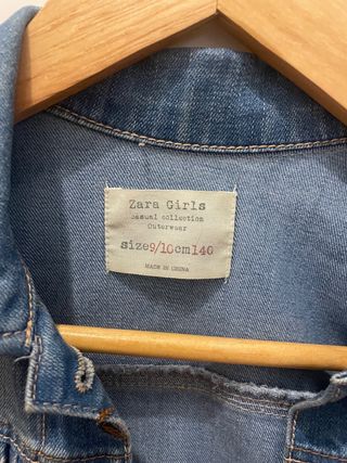 cazadora vaquera Zara