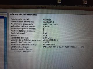 Macbook antiguo