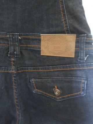 Mono denim corto