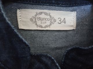 Mono denim corto