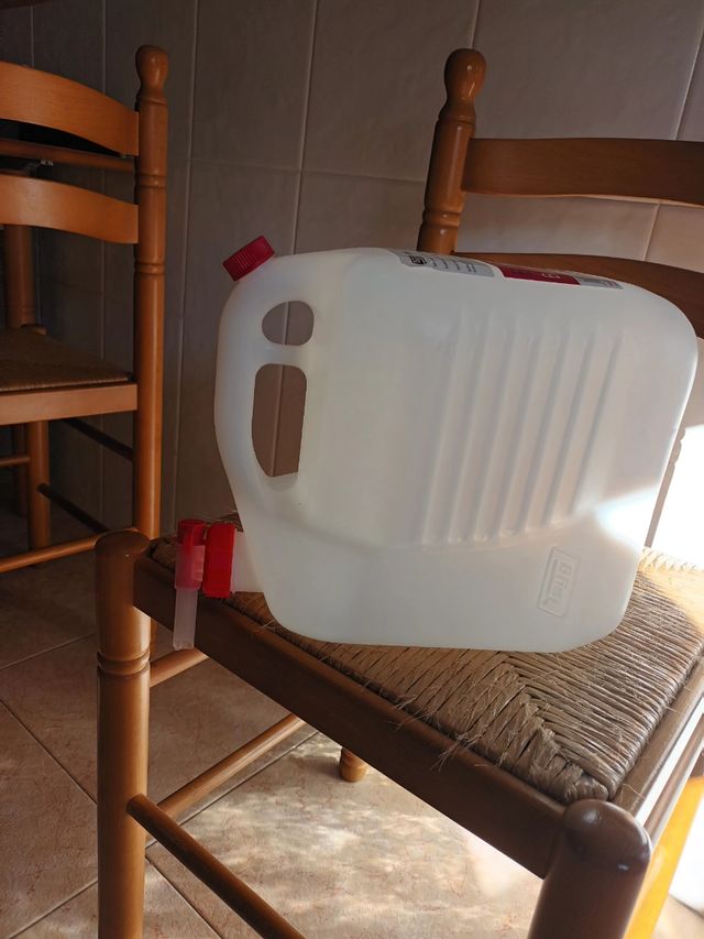 Garrafa de 5l para uso alimentario