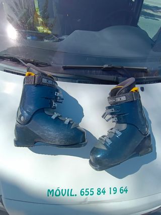 Botas de ski Salomón 328mm + skis