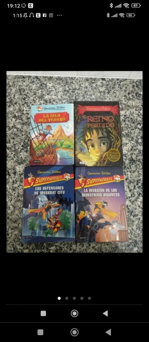 Libros juveniles. Los 4x15€