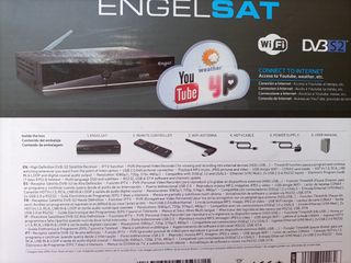 ENGELSAT RS8100Y. Receptor Satélite DVB-S2 HD