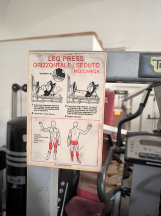 Leg press Technogym