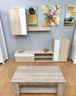 MUEBLE DE SALON FRONTAL EN OFERTA!! 4 PIEZAS!!