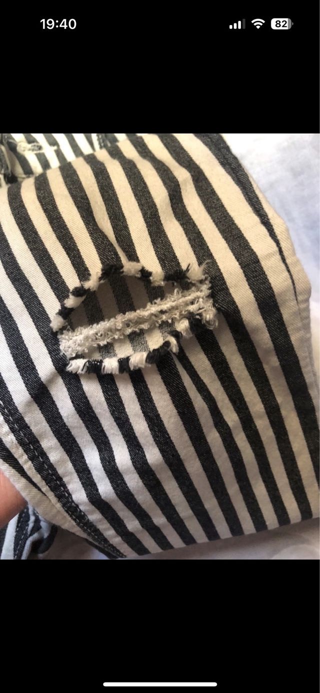 Pantalon rayas Bershka