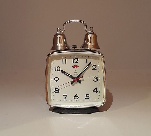 Reloj despertador vintage.