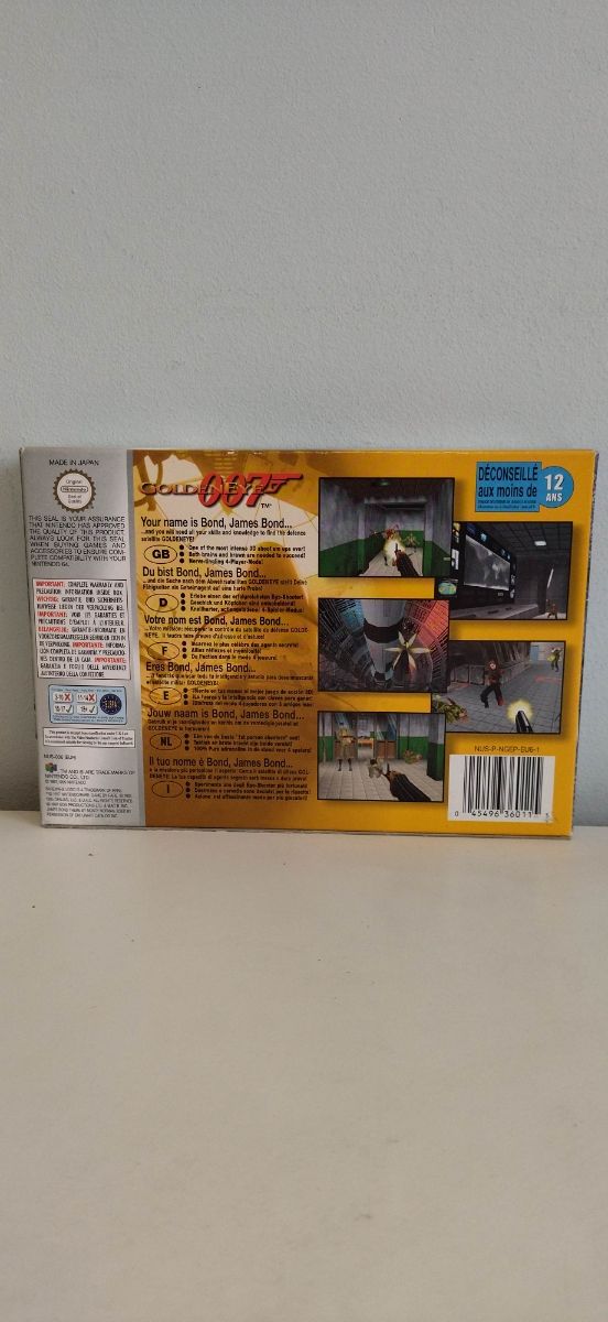Goldeneye 007 Nintendo 64